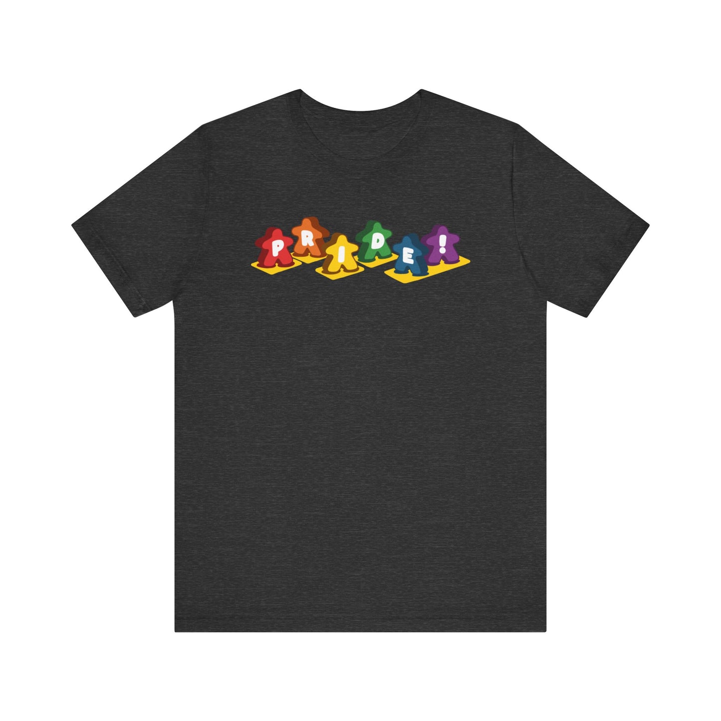 House Rules Pride Meeples T-shirt