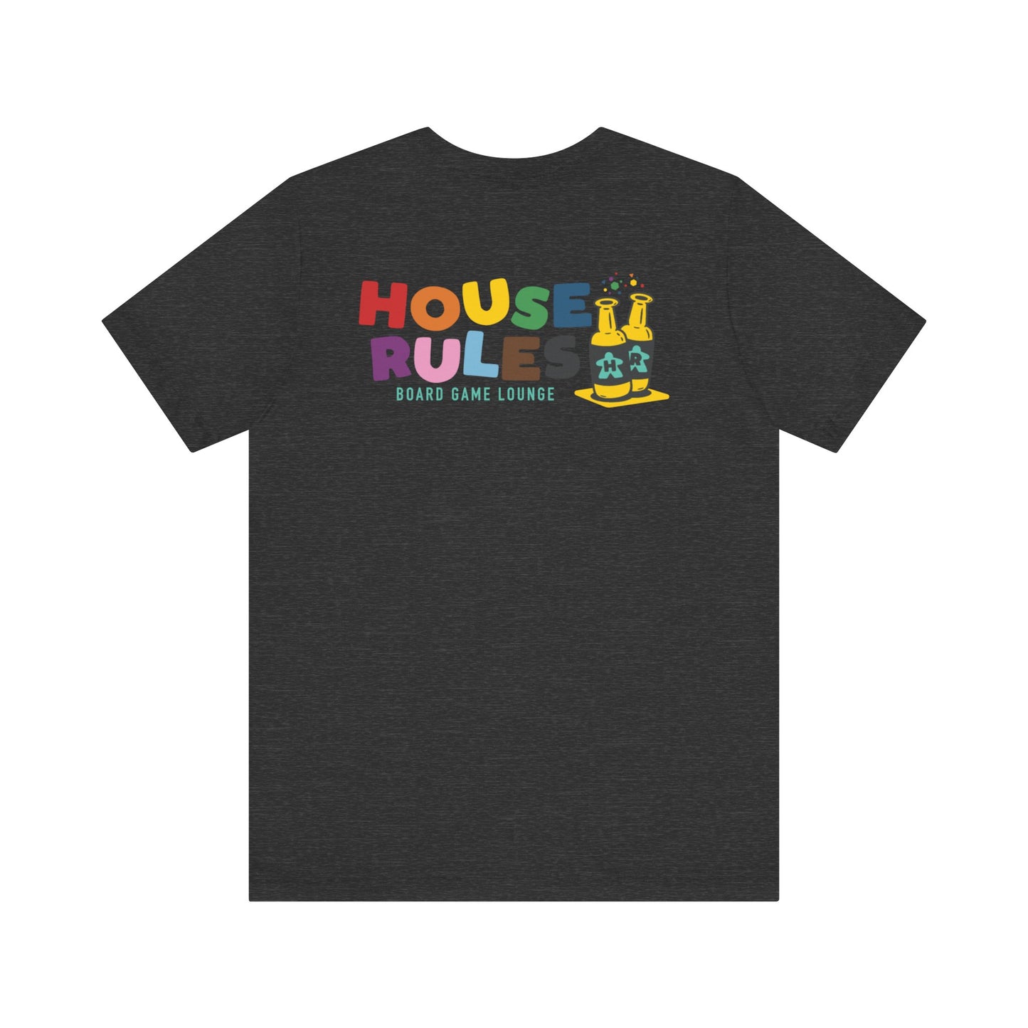 House Rules Pride Meeples T-shirt