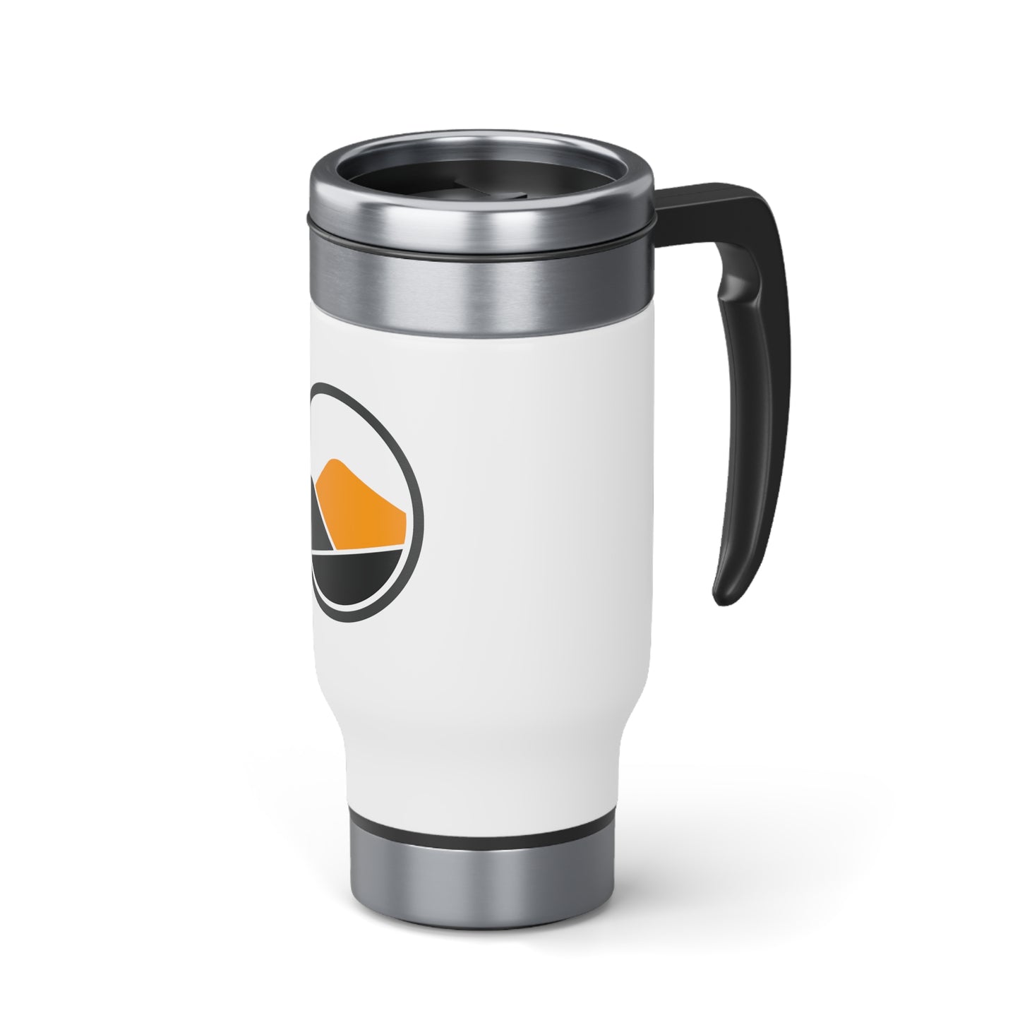 WMMBA Stainless Steel Travel Mug with Handle, 14oz