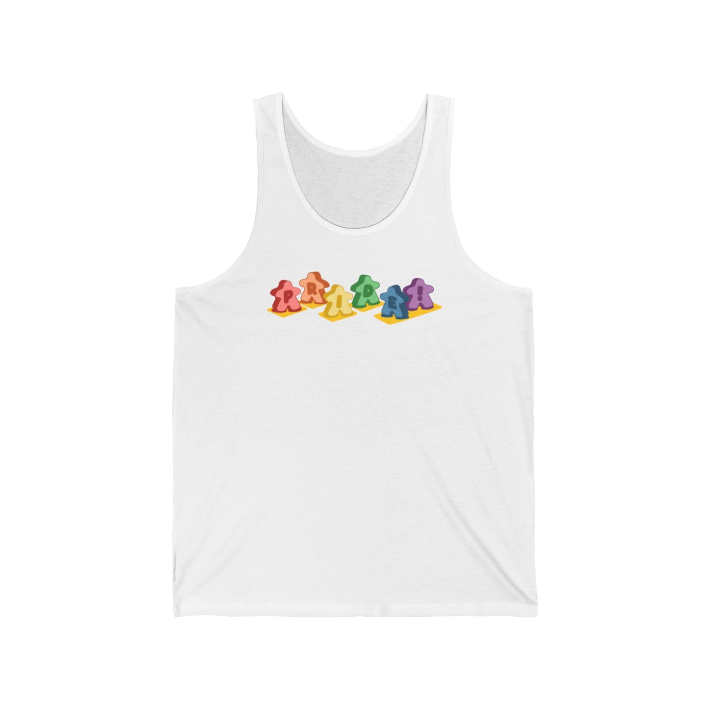 House Rules Pride Meeples Jersey Tank