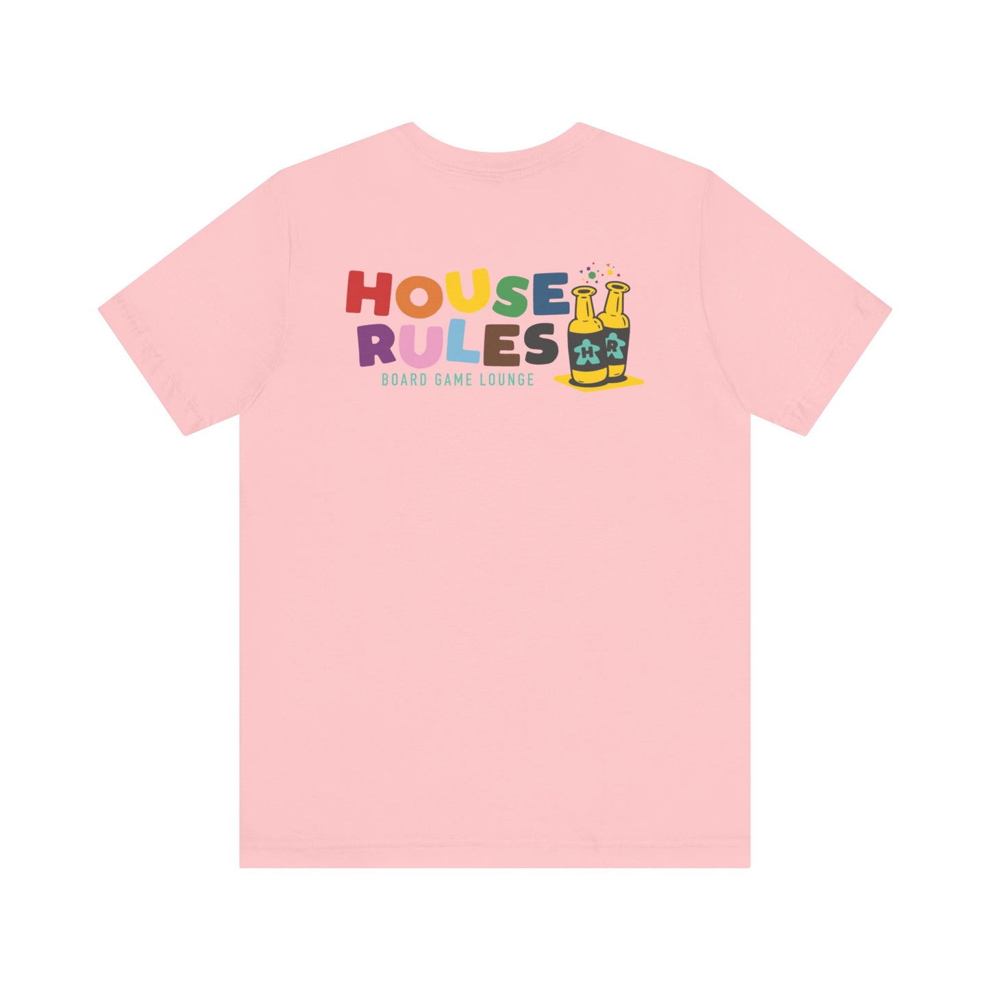 House Rules Pride Meeples T-shirt