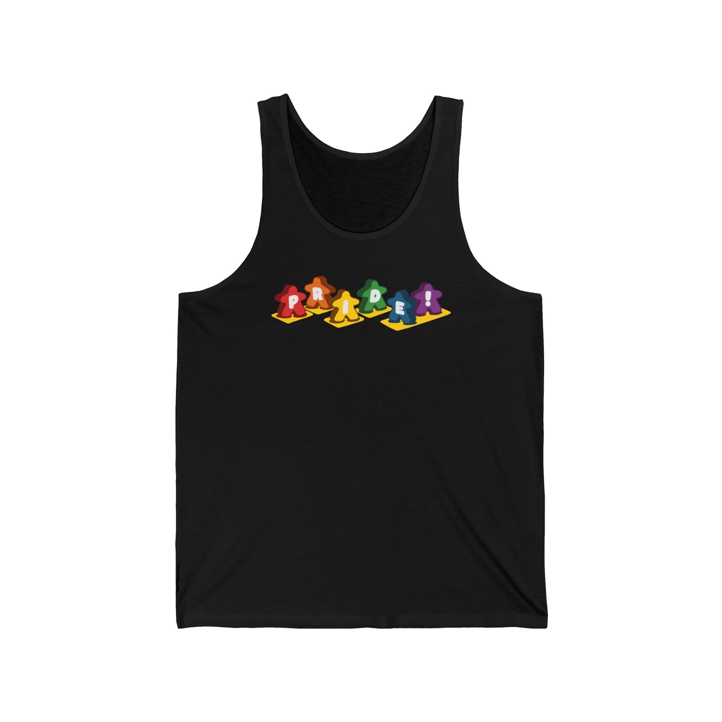 House Rules Pride Meeples Jersey Tank