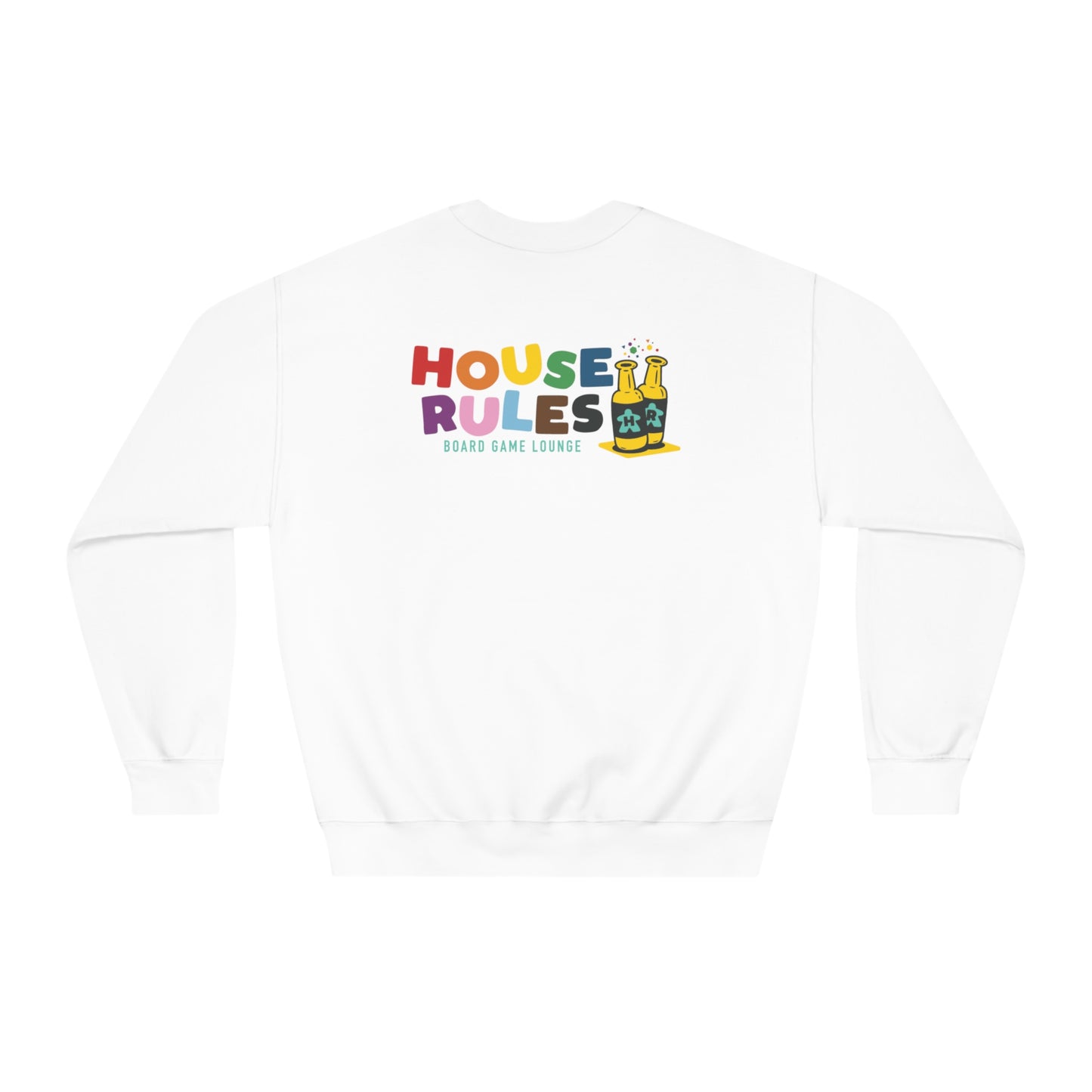 House Rules Pride Meeples Crewneck Sweatshirt