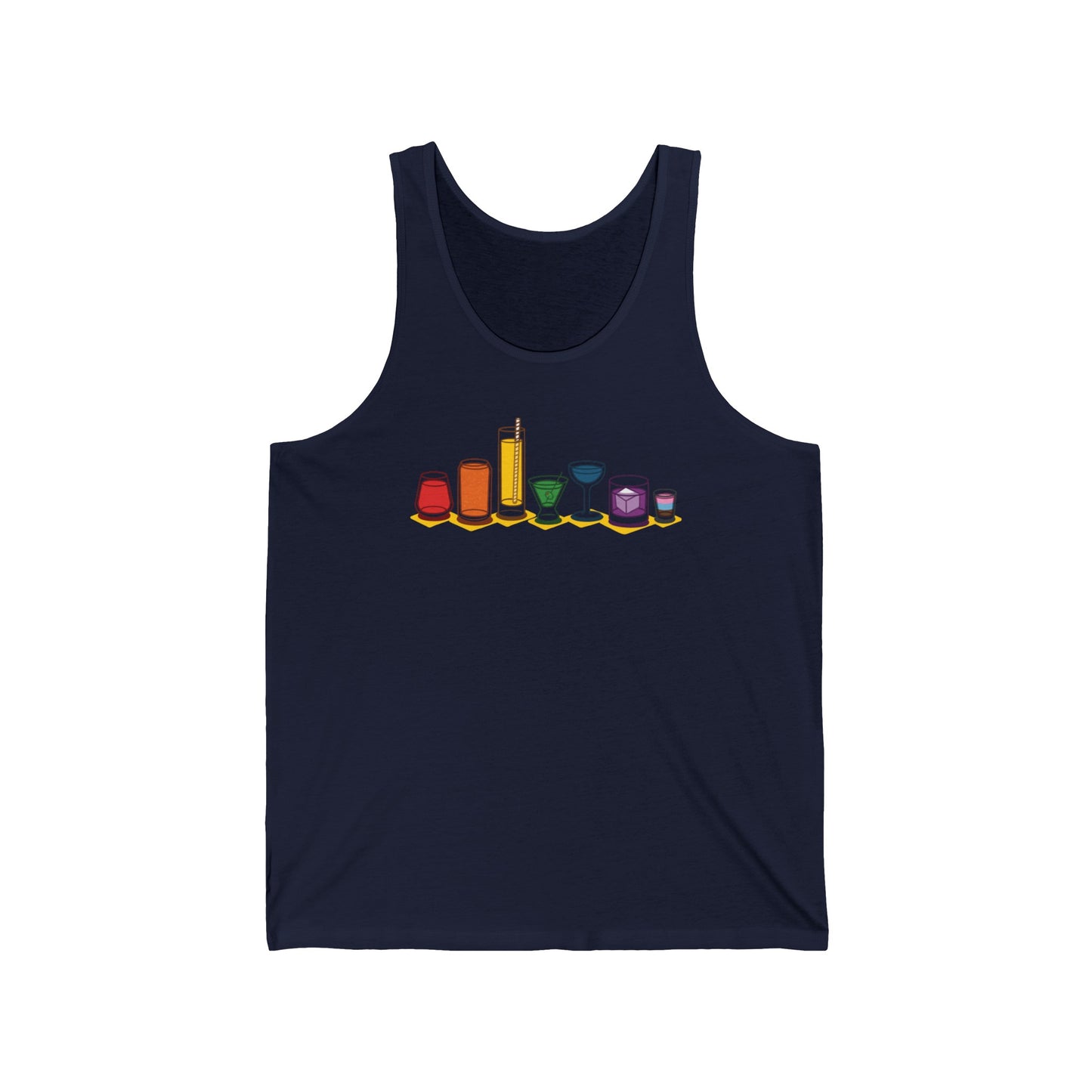 House Rules Pride Mixology Jersey Tank